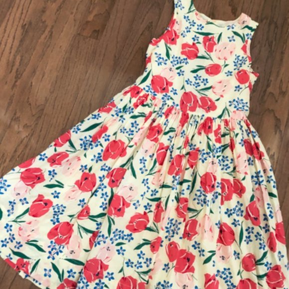 Lands' End Other - Lands' End Floral Fit and Flare Dress